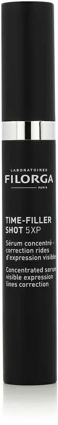 Filorga Time Filler Shot 5XP Concentrated Serum serumas mimikos raukšlių korekcijai, 15 ml