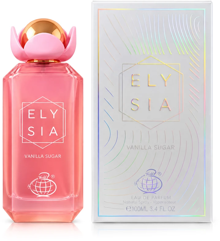 Fragrance World Elysia Vanilla Sugar EDP parfumuotas vanduo moterims, 100 ml