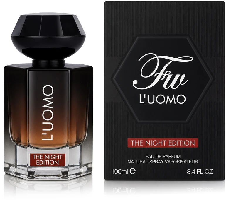 Fragrance World Giordano Amaro L'Uomo the Night Edition EDP 100 ml (311232)