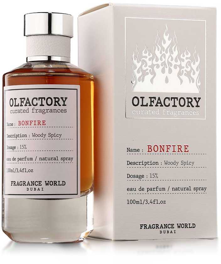 Fragrance World Olfactory Bonfire EDP parfumuotas vanduo unisex, 100 ml