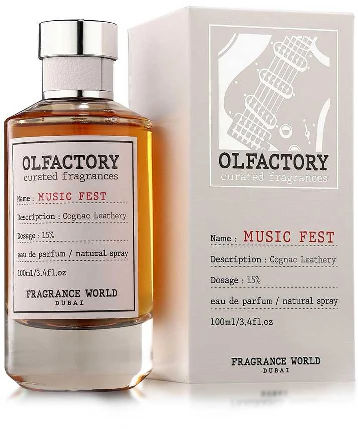 Fragrance World Olfactory Music Fest EDP parfumuotas vanduo vyrams, 100 ml