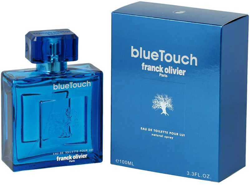 Franck Olivier Mėlyna Touch EDT tualetinis vanduo vyrams, 100 ml
