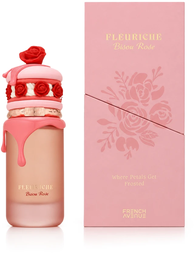 French Avenue Fleuriche Bisou Rose EDP parfumuotas vanduo moterims, 100 ml