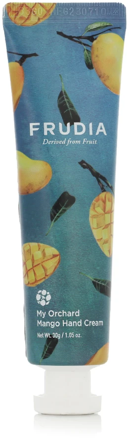 Frudia My Orchard Hand Kreminis Mango rankų kremas su mangų aliejumi, 30ml-30g