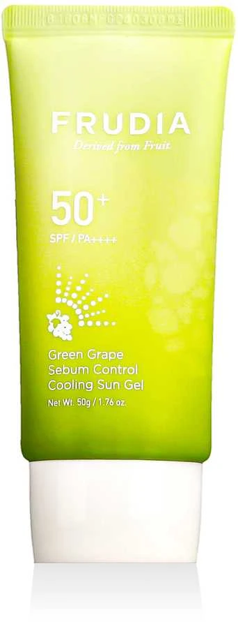 Frudia Žalias Grape Sebum Control Cooling Sun Gel apsauginis kremas nuo saulės-50g
