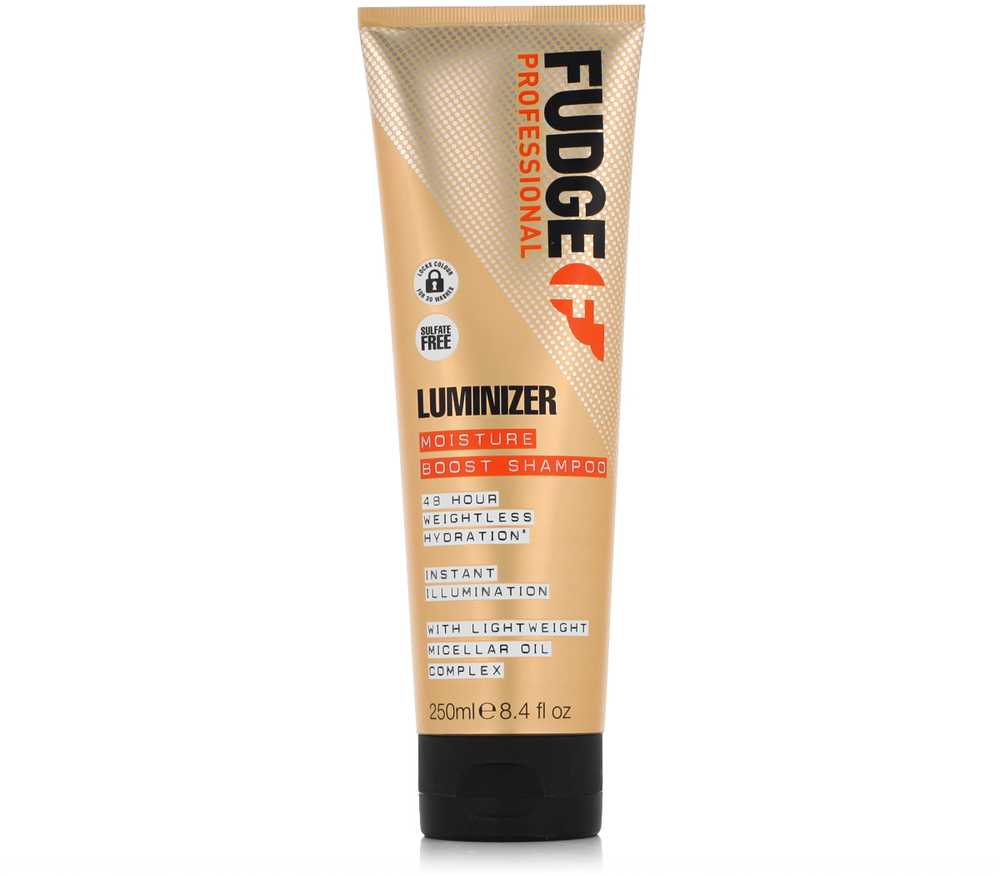 Fudge Professional Luminizer Moisture Boost Šampūnas drėkinantis spindesio suteikiantis šampūnas, 250 ml