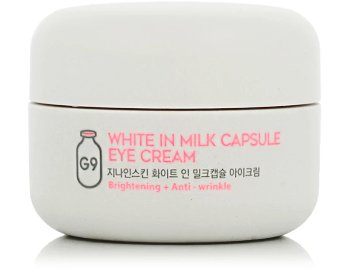 G9SKIN Baltas In Milk Capsule Brightening Paakių kremas 30 g