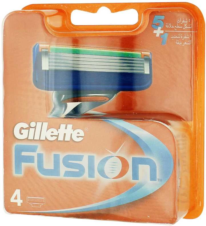 „Gillette Fusion“ rankinis peiliukas, 4 vnt.