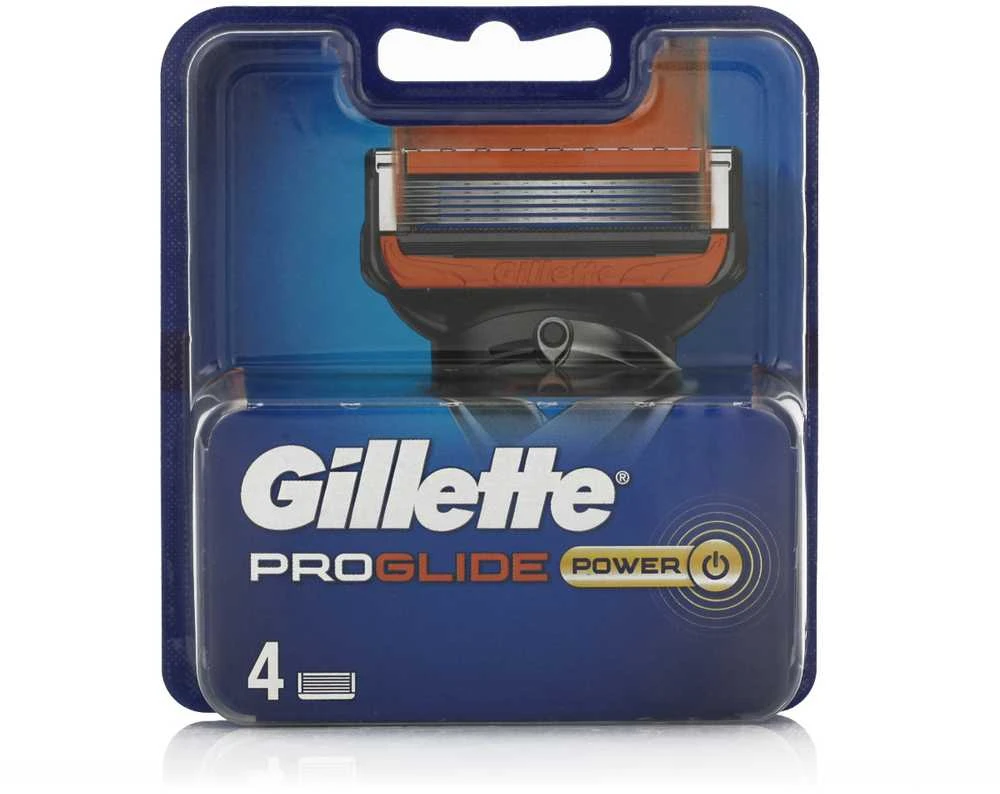 „Gillette Fusion Proglide Power“ skustuvo peiliukai, 4 vnt.
