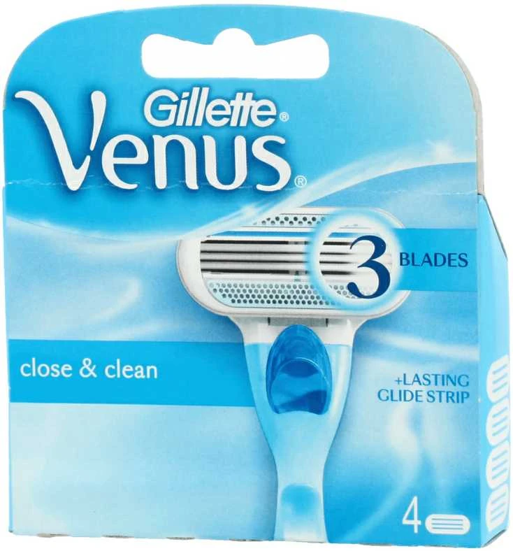Gillette Skustuvo galvutės VENUS Smooth, 4 vnt.