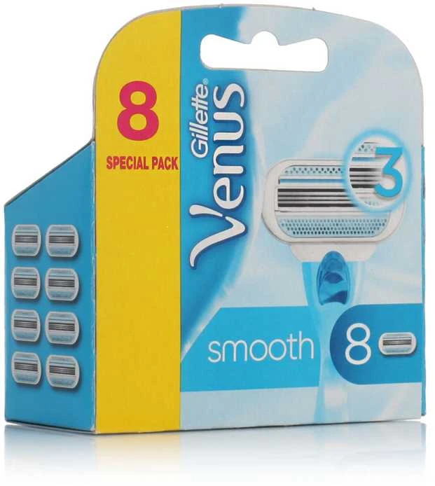 Skustuvo galvutės Gillette Venus, 8 vnt