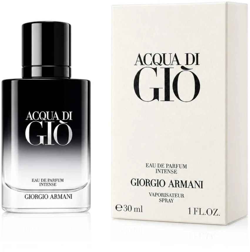 Giorgio Armani Acqua di Gio Intense EDP parfumuotas vanduo vyrams, 30 ml