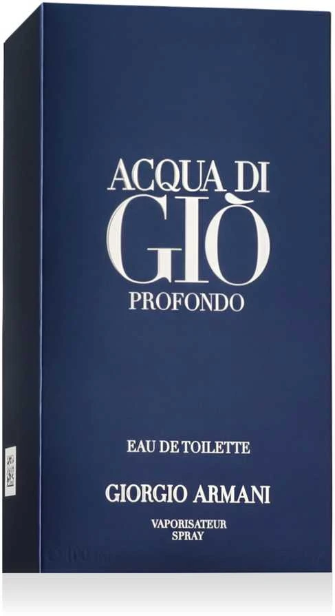 Giorgio Armani Acqua di Gio Profondo EDT tualetinis vanduo vyrams, 100 ml