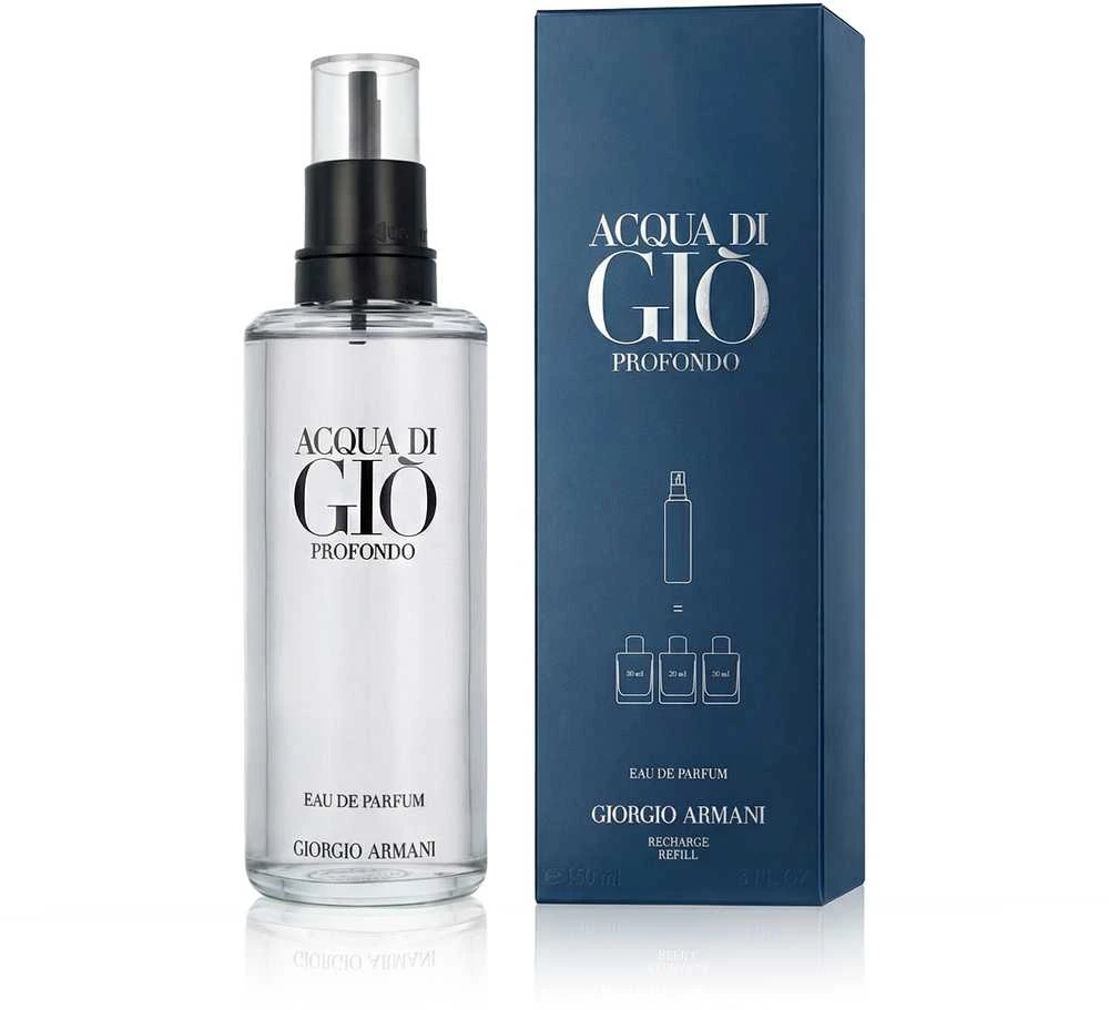 Armani Acqua Di Gio Profondo EDP Purškiklis Refill, 150 ml