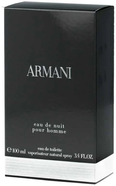 Kvepalai vyrams Giorgio Armani Eau De Nuit for Men EDT, 100 ml