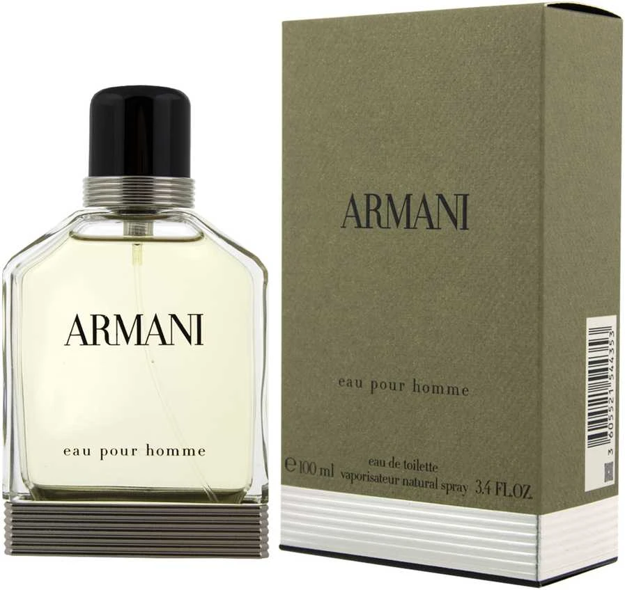 Armani Eau Pour Homme EDT tualetinis vanduo vyrams, 100 ml