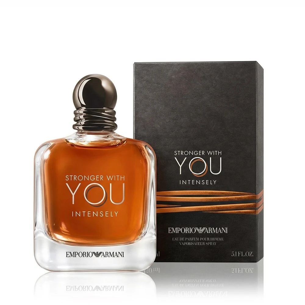 Armani Emporio Stronger With You Intensely EDP parfumuotas vanduo vyrams, 150 ml