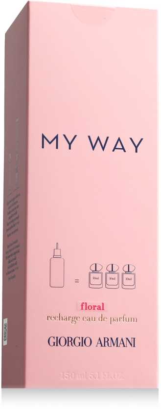 Giorgio Armani My Way Floral Refill EDP parfumuotas vanduo moterims, 150 ml