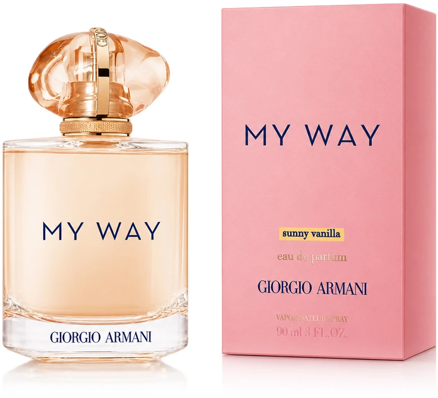 Giorgio Armani My Way Sunny Vanilla EDP parfumuotas vanduo moterims, 90 ml