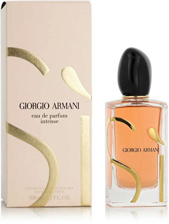 Giorgio Armani Si EDP parfumuotas vanduo Intense EDP parfumuotas vanduo moterims, 100 ml