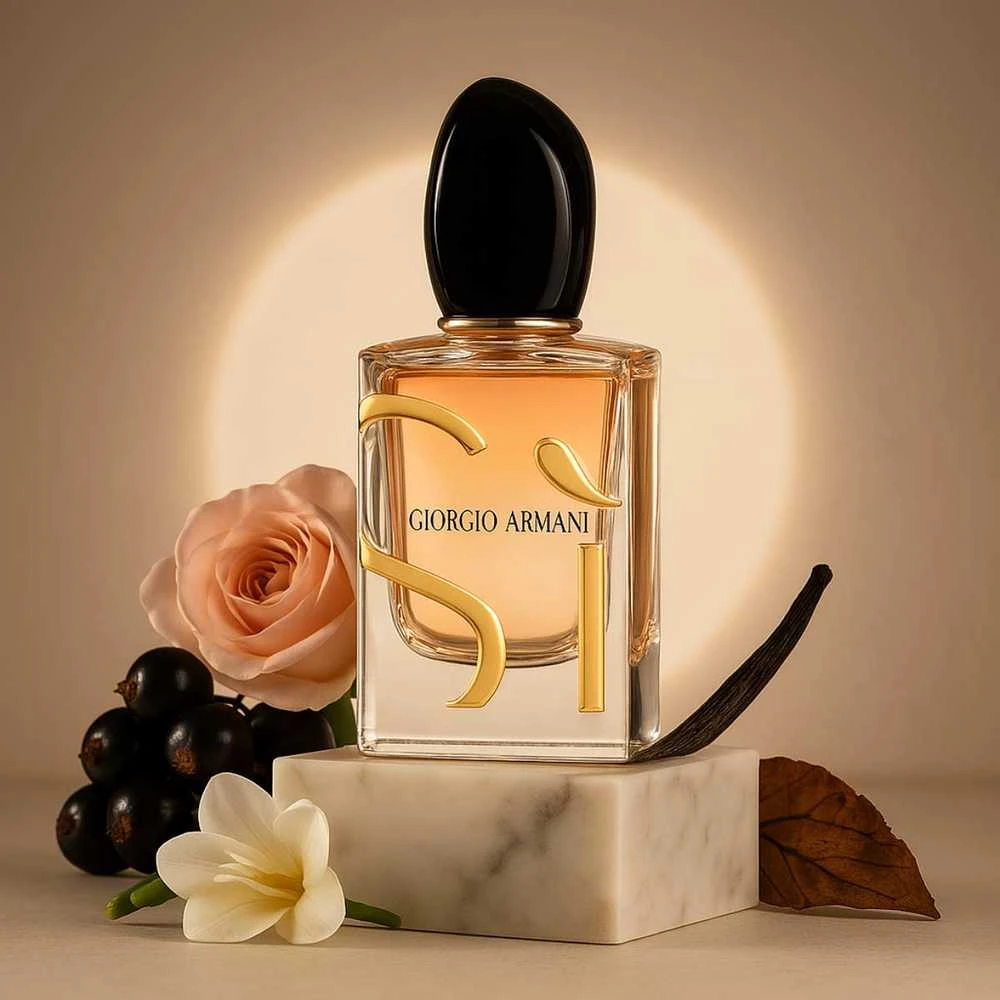 Giorgio Armani Si EDP parfumuotas vanduo Intense EDP parfumuotas vanduo moterims, 100 ml