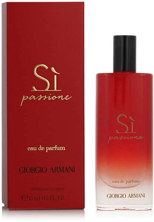 Giorgio Armani Sí Passione EDP parfumuotas vanduo moterims, 15 ml