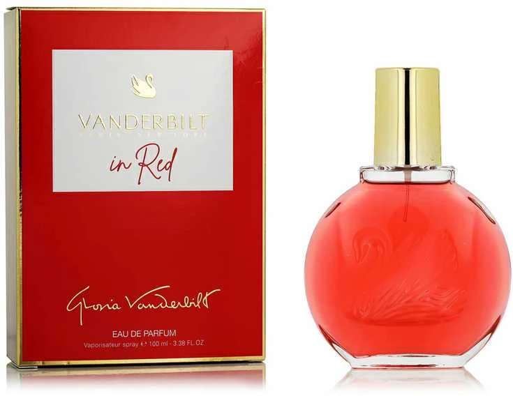 L'Oreal Gloria Vanderbilt In Raudona EDP parfumuotas vanduo moterims, 100 ml