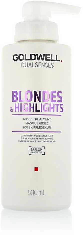 „Goldwell Dualsenses Blondes & Highlights“ 60 sek. plaukų kaukė