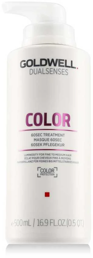 Atkuriamoji kaukė ploniems, normaliems dažytiems plaukams Goldwell Color 60sec Treatment 500ml