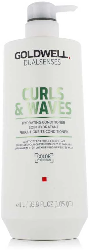 Goldwell Dualsenses Curls & Waves Conditioner plaukų kondicionierius garbanotiems ir banguotiems plaukams, 1000 ml