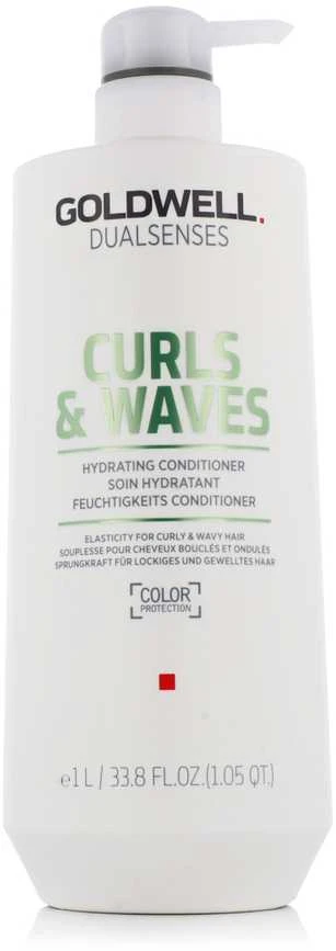 Goldwell Dualsenses Curls & Waves Conditioner plaukų kondicionierius garbanotiems ir banguotiems plaukams, 1000 ml