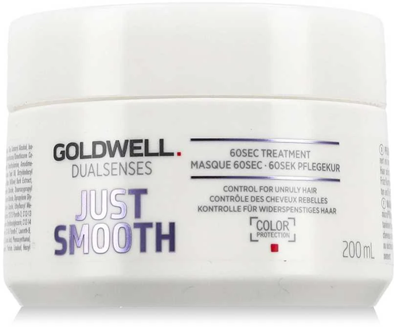Glotninanti plaukų kaukė Goldwell Just Smooth 60sec Treatment 200ml