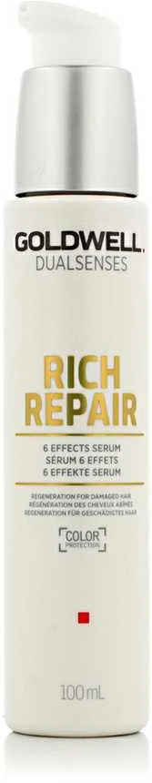 Serumas pažeistiems plaukams Goldwell Rich Repair 6 Effects Serum 100ml