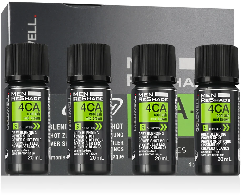 Anti pilkas plaukų dažai GOLDWELL MEN RESHADE 4CA (Vyrams; 80 ml)