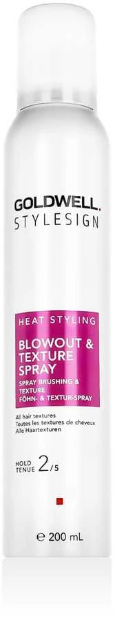 Goldwell StyleSign Heat Styling Blowout & Texture purškiklis, 200 ml