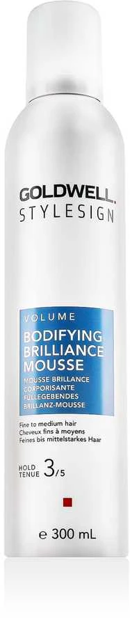 "Goldwell" putų standiklis plaukų apimčiai ir blizgesiui StyleSign Volume (Bodifying Brilliance Mousse) 300 ml