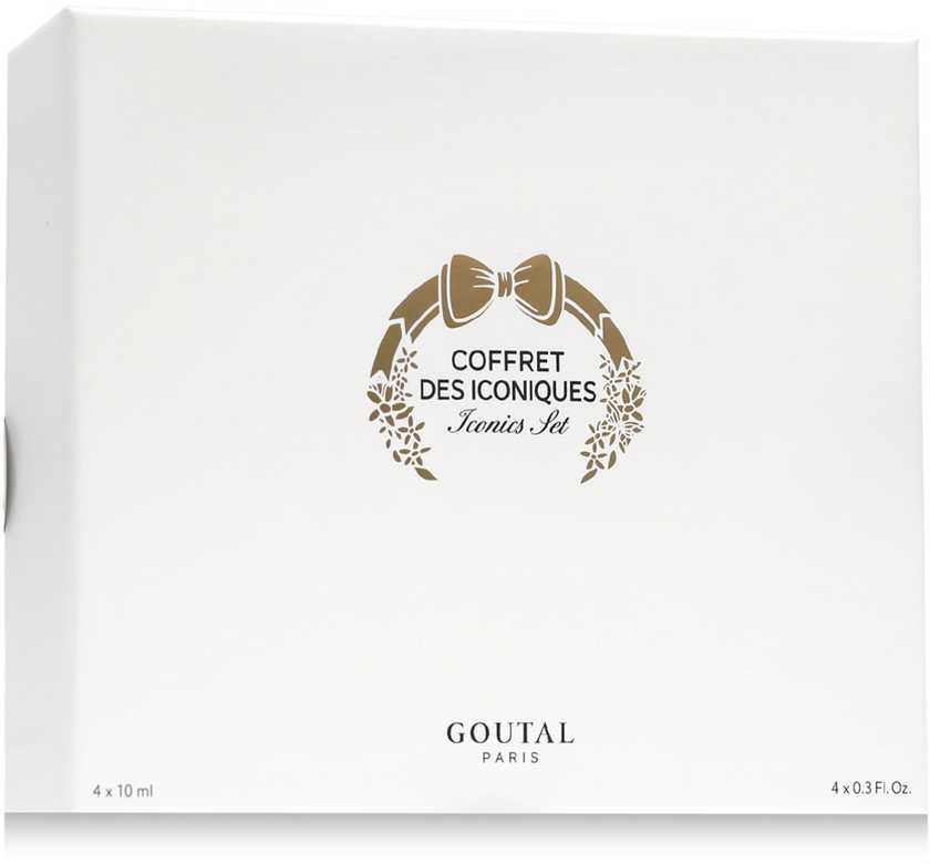 Annick Goutal Goutal Iconic Set EDP rinkinys moterims (EDP Eau D'Hadrien 10 ml + EDP Petite Chérie 10 ml + EDP Le Chevrefeuille 10 ml + EDP Tenue De Soirée 10 ml)
