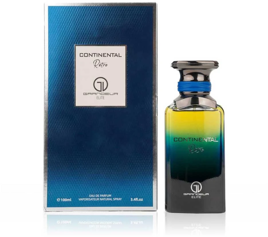 Grandeur Continental Retro EDP parfumuotas vanduo vyrams, 100 ml