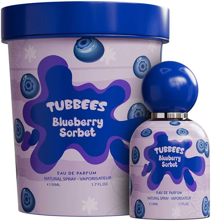 Grandeur Tubbees Blueberry Sorbet EDP parfumuotas vanduo unisex, 50 ml