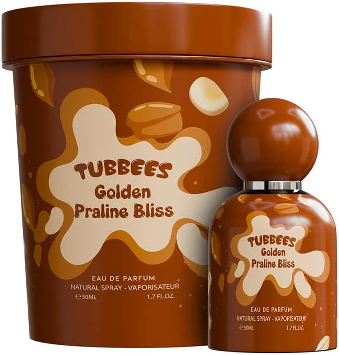 Grandeur Tubbees Golden Praline Bliss EDP parfumuotas vanduo unisex, 50 ml