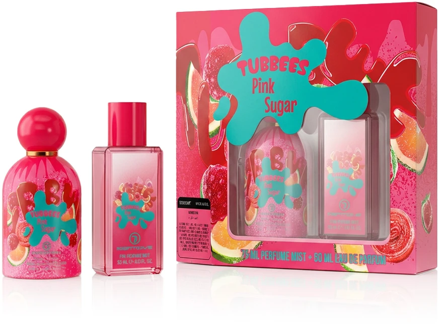Grandeur Tubbees Rožinė Sugar EDP 50 ml + Bodyspray 75 ml (unisex)