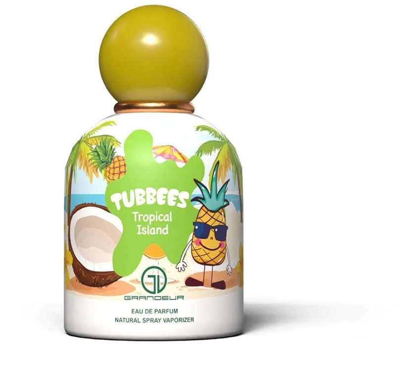Tubbees Tropical Island EDP parfumuotas vanduo unisex, 50 ml
