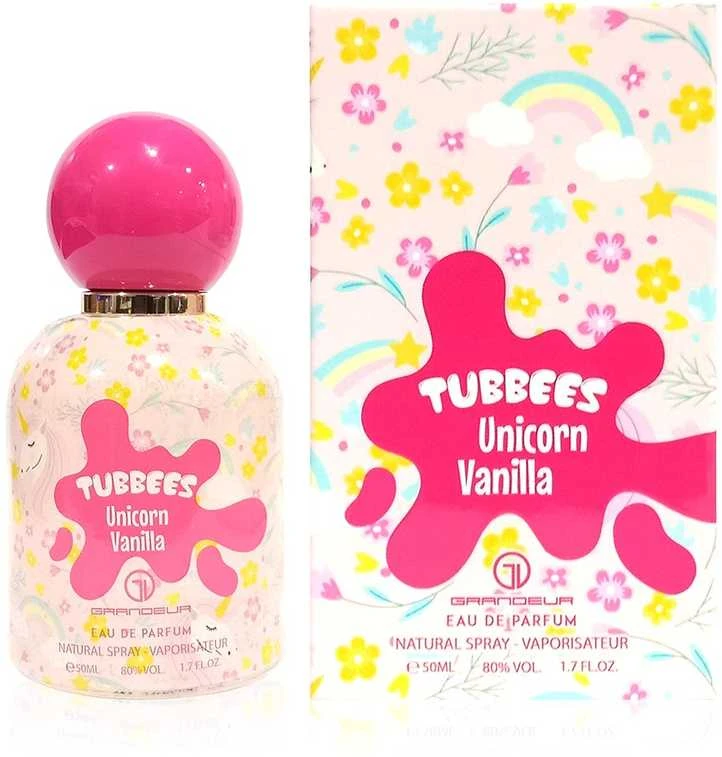 Grandeur Tubbees Unicorn Vanilla EDP parfumuotas vanduo unisex, 50 ml