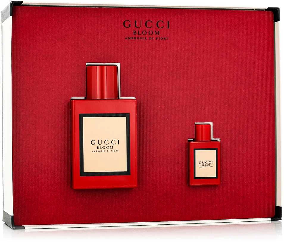 Kvepalų rinkinys moterims Gucci Bloom Ambrosia Di Fiori (EDPKvepalai moterims Gucci Bloom Ambrosia Di Fiori EDP Intense (50 ml + 5 ml)