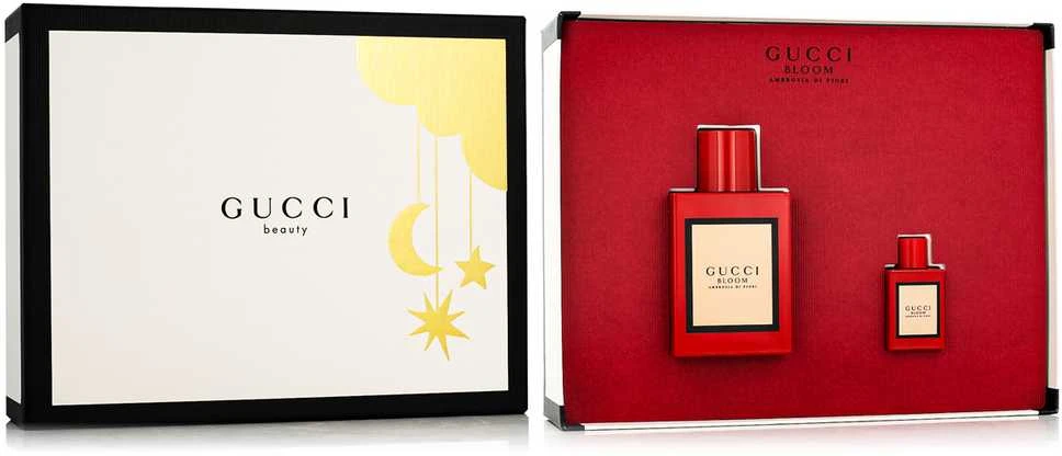 Kvepalų rinkinys moterims Gucci Bloom Ambrosia Di Fiori (EDPKvepalai moterims Gucci Bloom Ambrosia Di Fiori EDP Intense (50 ml + 5 ml)