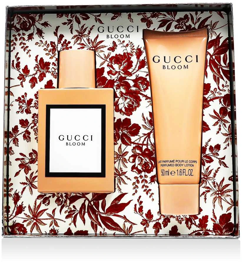 Kvepalų rinkinys moterims Gucci Bloom (EDP 50 ml + parfumuotas kūno losjonas 50 ml)