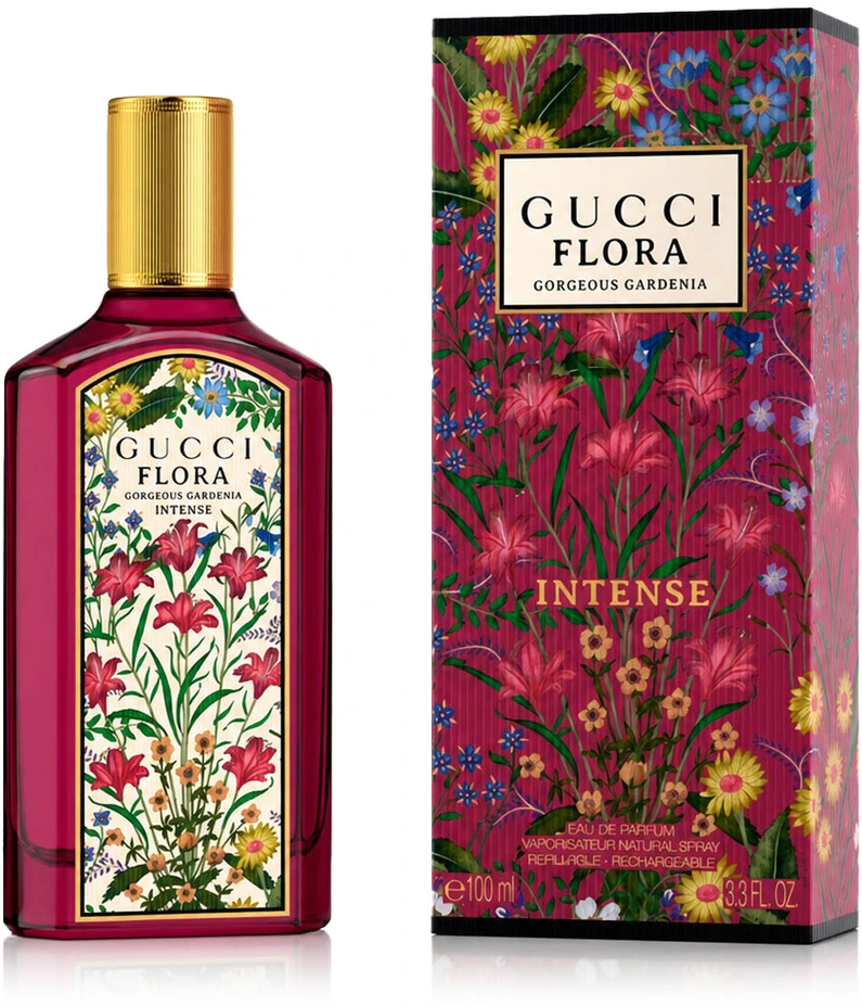 Gucci Flora Gorgeous Gardenia Intense EDP parfumuotas vanduo moterims, 100 ml