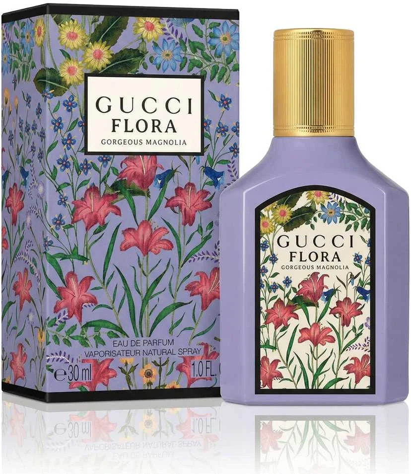 Gucci Flora Gorgeous Magnolia EDP parfumuotas vanduo moterims, 30 ml
