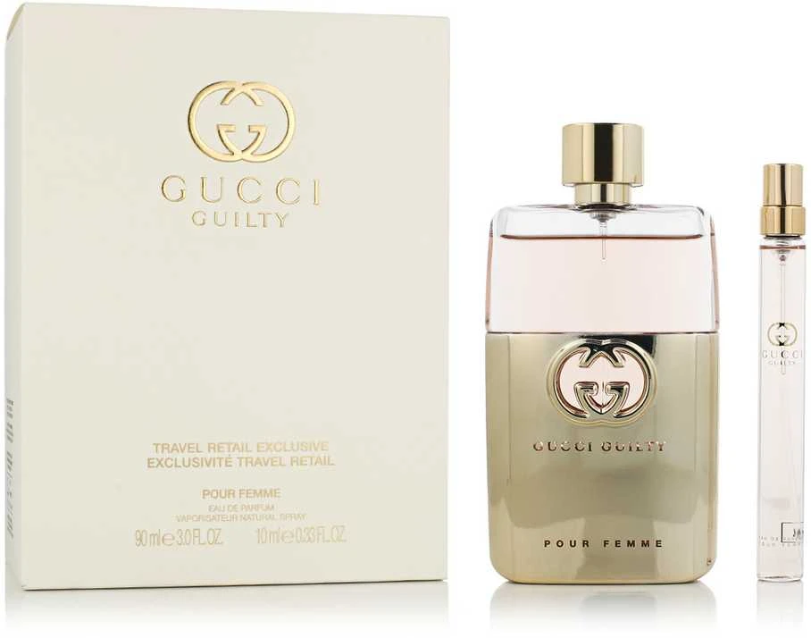 „Gucci Guilty“ EDP rinkinys, 90 ml Mini, 10 ml @