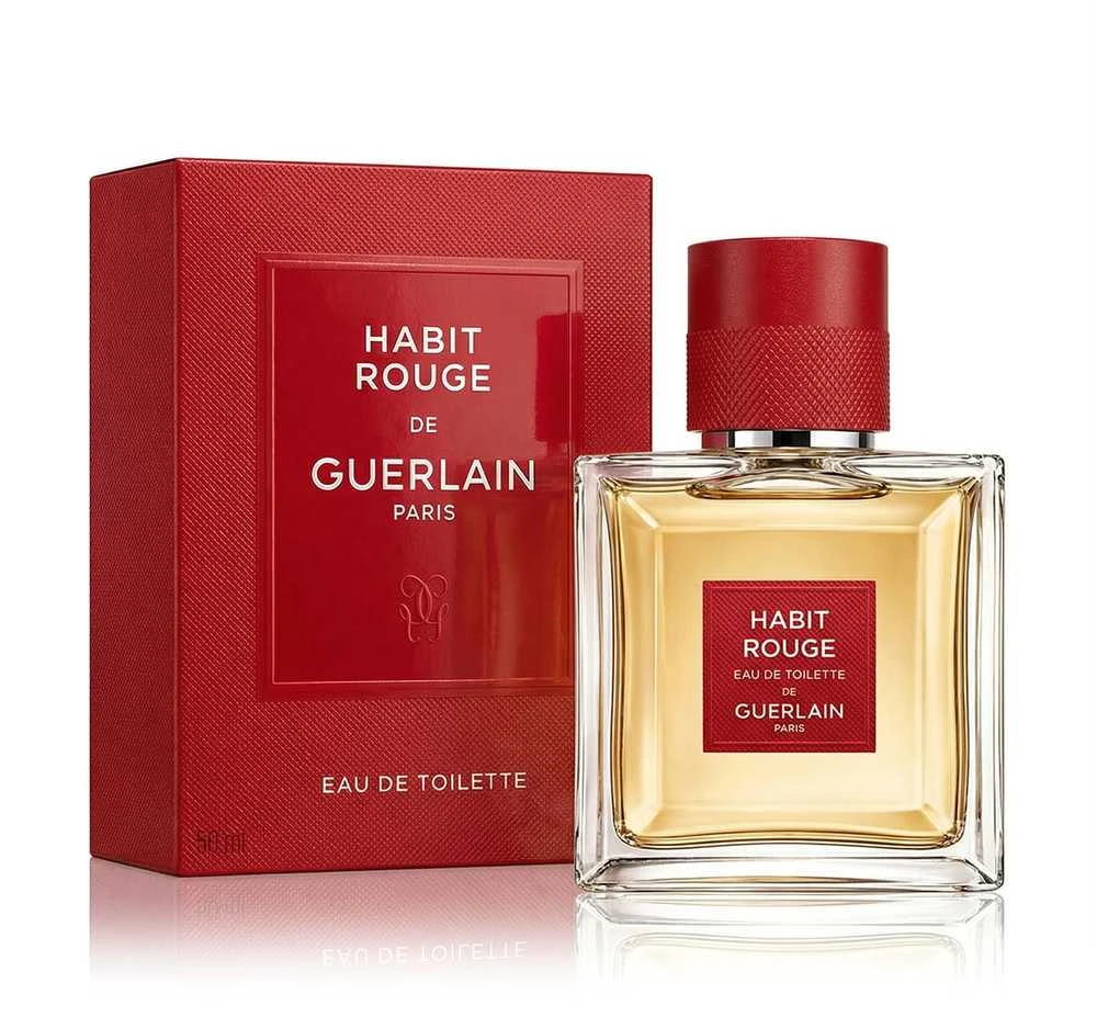 Guerlain Habit Rouge EDT tualetinis vanduo unisex, 50 ml